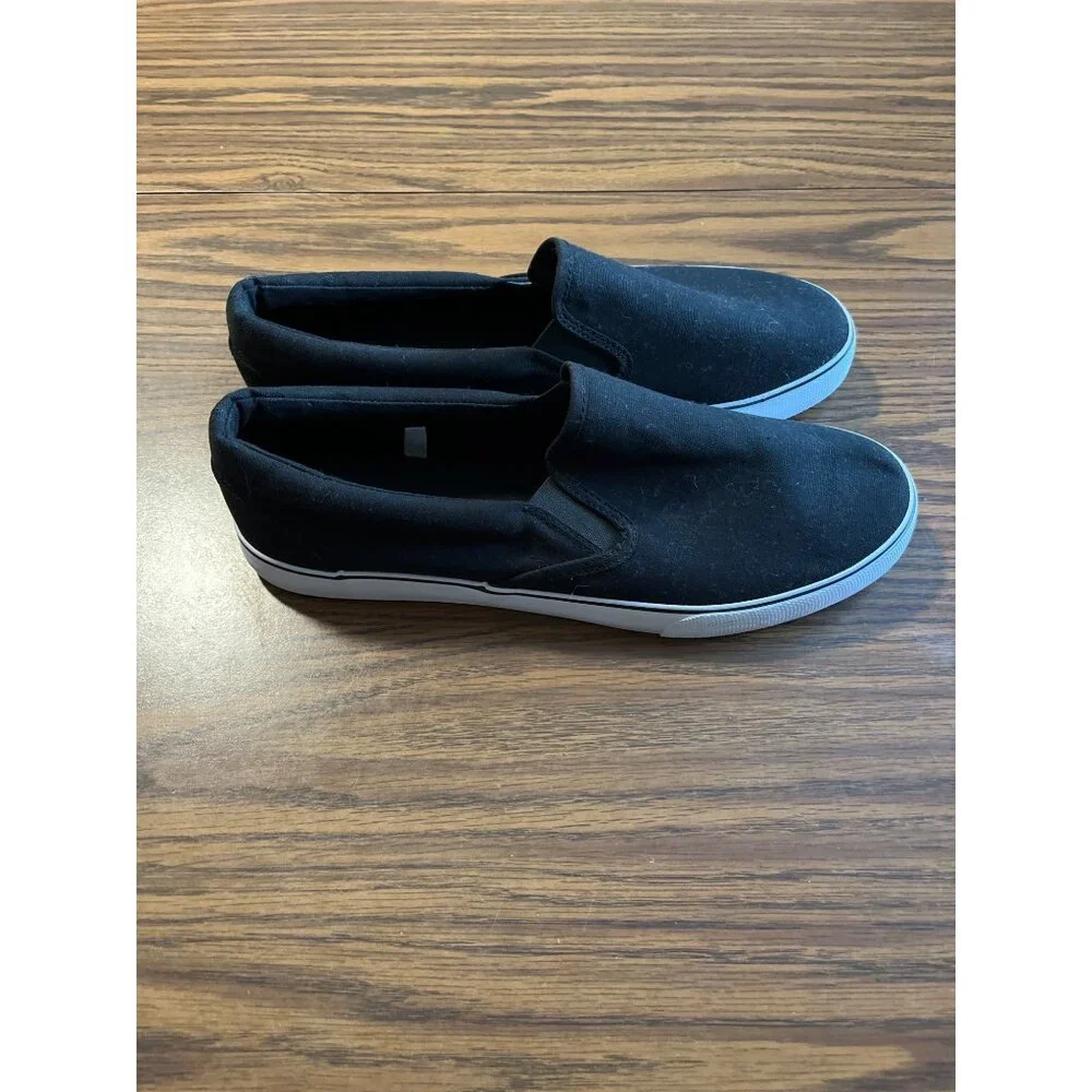 Good fellow & Co. black deck shoes size 12